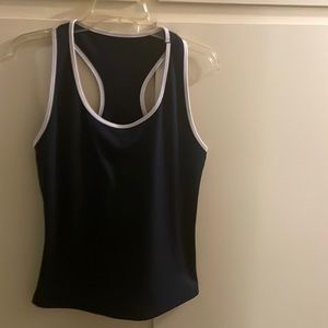 Cute little athletic top. Navy color, size: XL